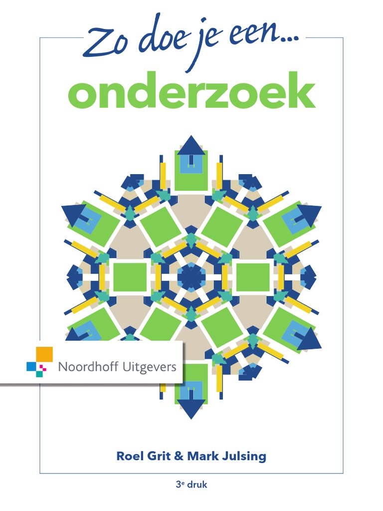 Zo Doe Je Een Onderzoek
