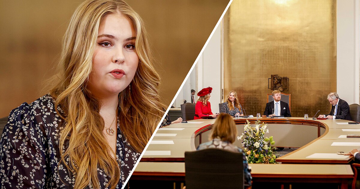 Zo verliep prinses Amalia's installatie in de Raad van State - Leden Van De Raad Van State