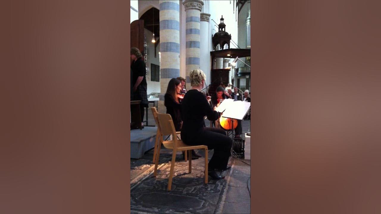 Zomeravond concert in Oude Kerk Delft door Camerata Delft en Bas de - Concert Delft Oude Kerk