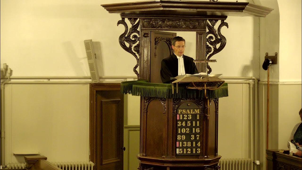 Zondagavond 25 september 2022, ds. W.F. Jochemsen. - YouTube - Ds Wf Jochemsen Ontheven