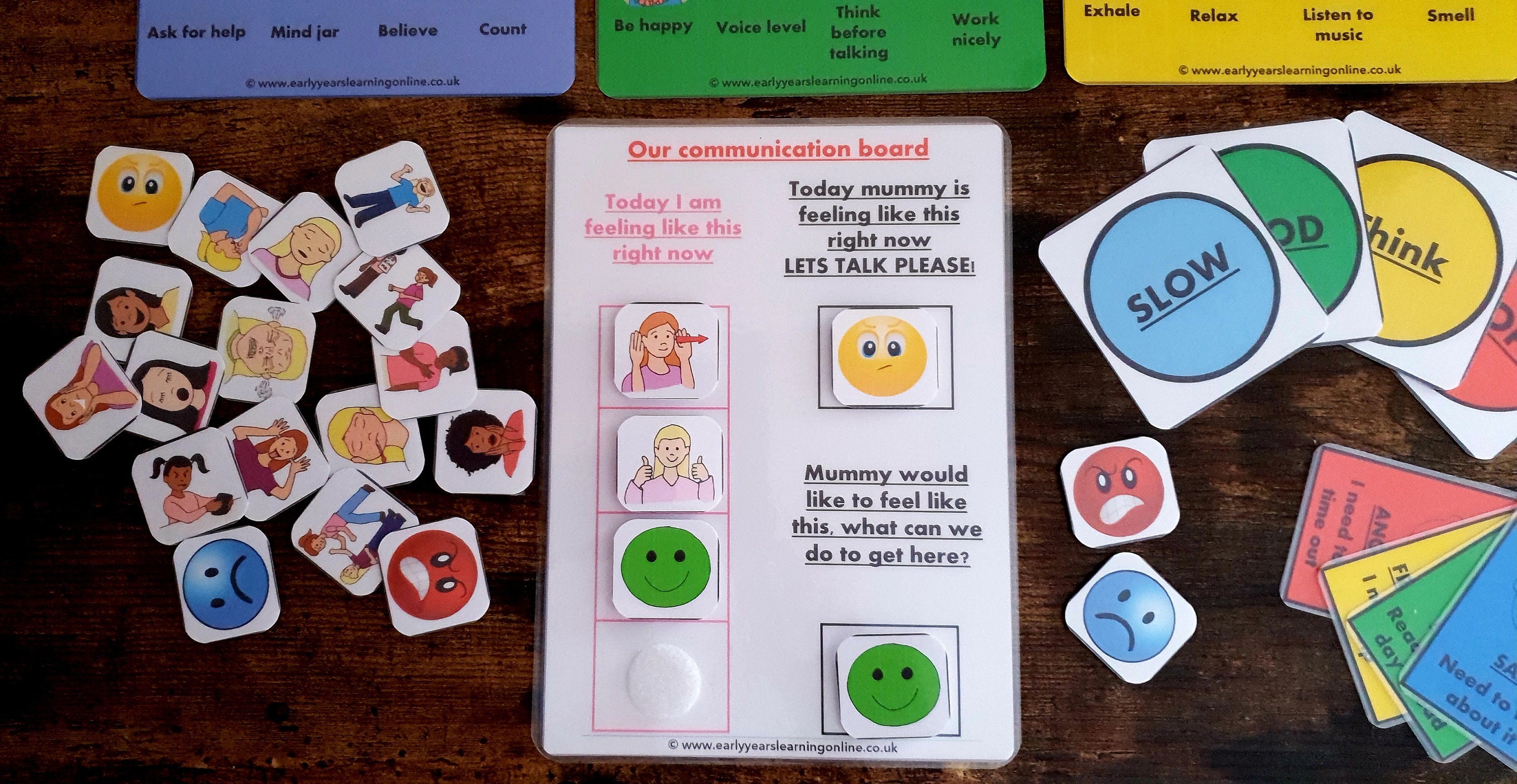 Zones of Regulations and Emotions / Feelings Complete Bumper - Etsy - Emoties Onder Controle Houden Tijdens Gesprek
