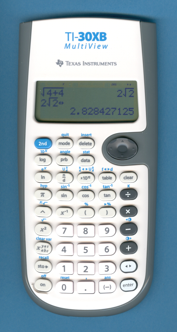Rekenmachine Texas Instruments Ti-30xs Multiview