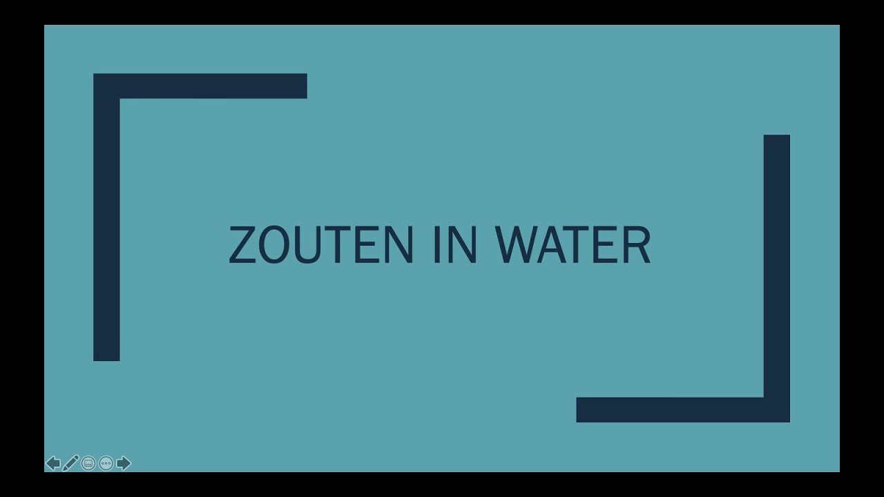 Zouten in Water - YouTube - Zout Water Zwembad Wordt Groen