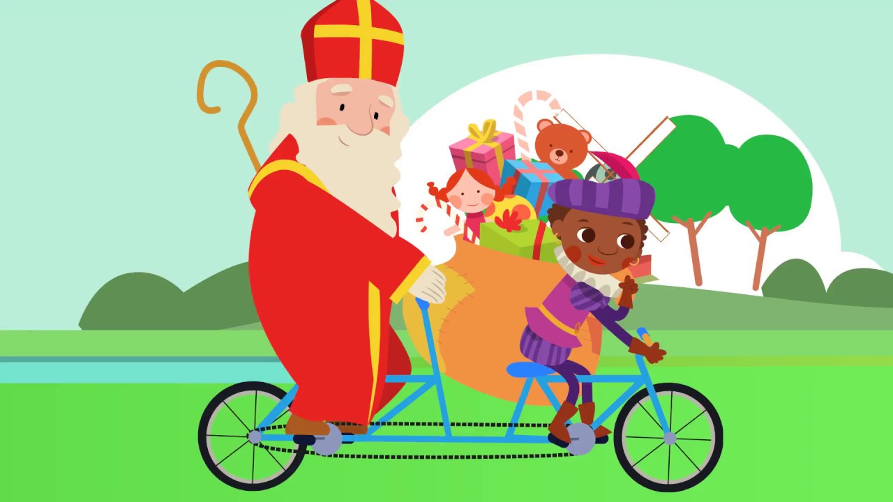 Zwarte Piet Ging Uit Fietsen Fries