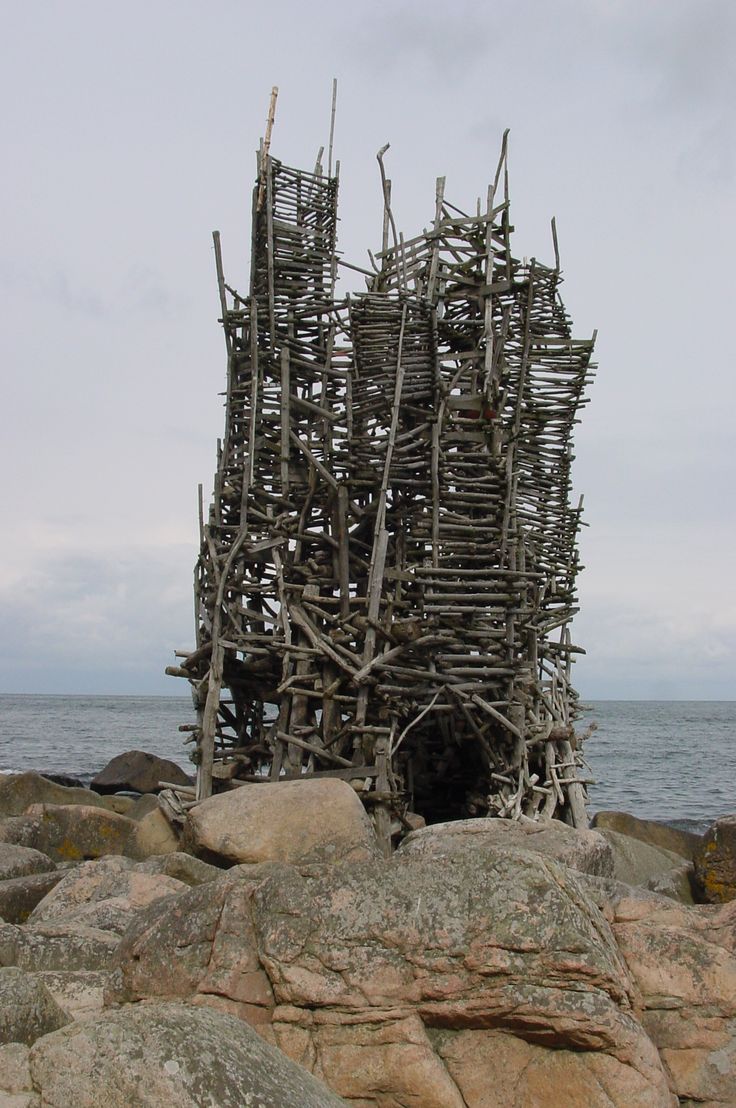 zweden: kunstwerk | Landkunst, Landschapskunst, Kunstwerk - Welk Water Scheidt Zweden Van Polen